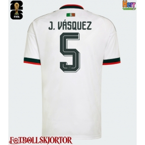 Mexiko Johan Vasquez #5 Bortatröja VM 2026 Kortärmad